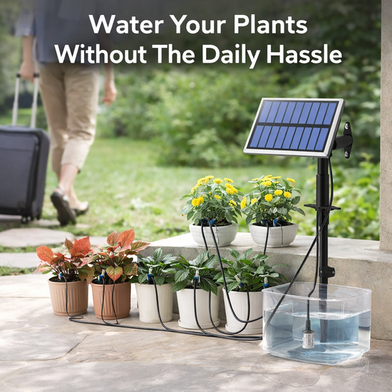 Solar Spout™ Smart Solar Drip Irrigation System – SolarSprout