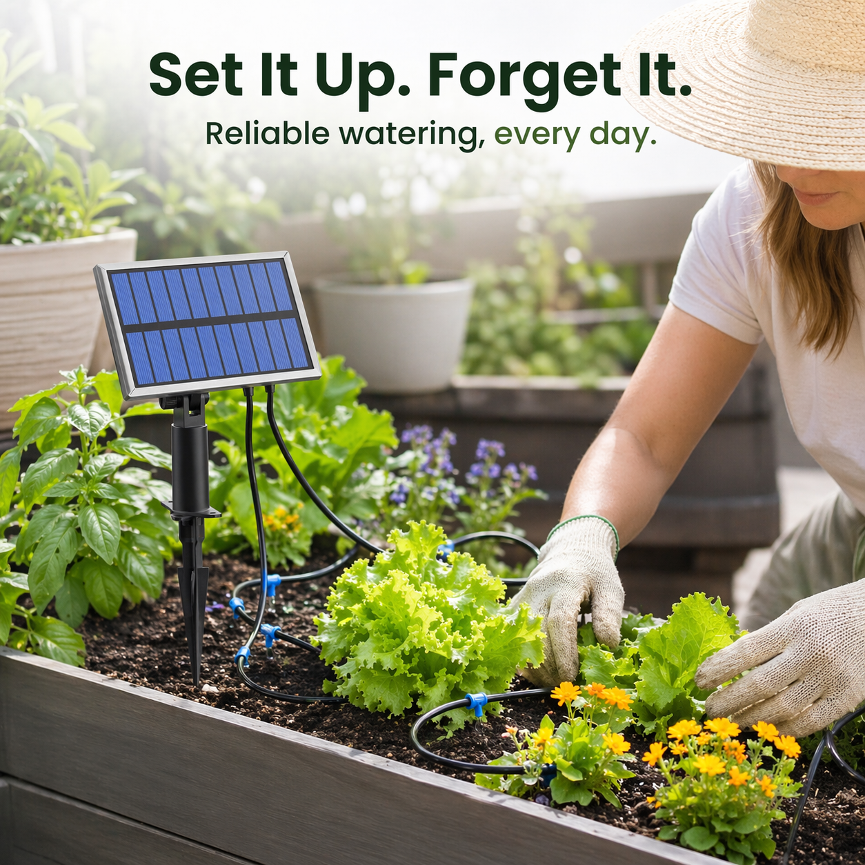 Solar Sprout™ Solar Drip Irrigation System