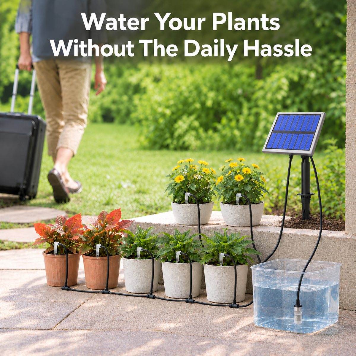 Solar Sprout™ Solar Drip Irrigation System