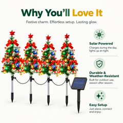 Solar Sprout™ Solar Powered Christmas Tree