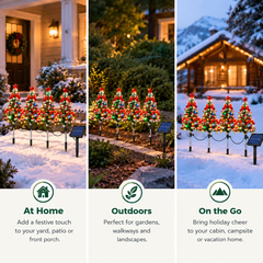 Solar Sprout™ Solar Powered Christmas Tree